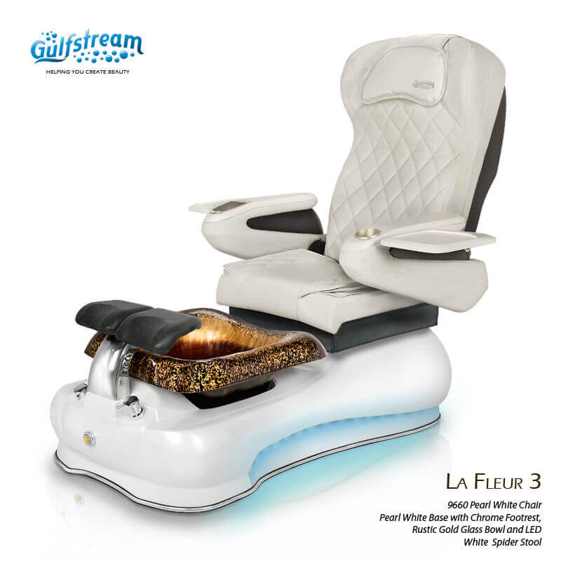La Fleur 3 Deluxe Pedicure Chair
