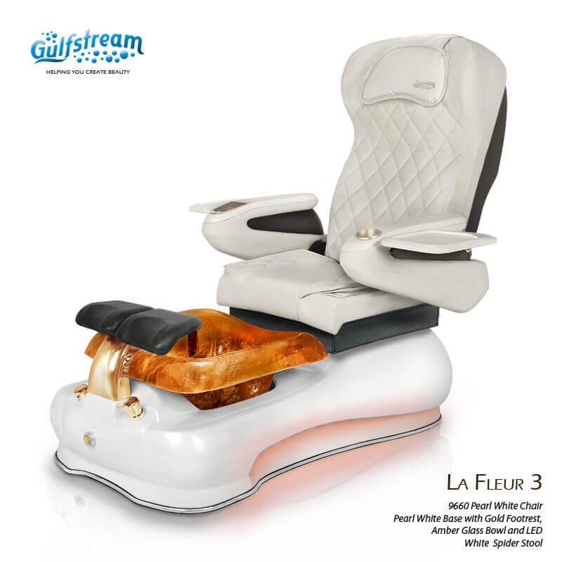 La Fleur 3 Deluxe Pedicure Chair