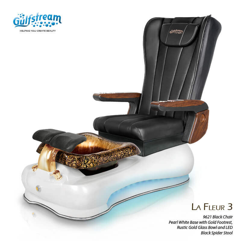 La Fleur 3 Deluxe Pedicure Chair