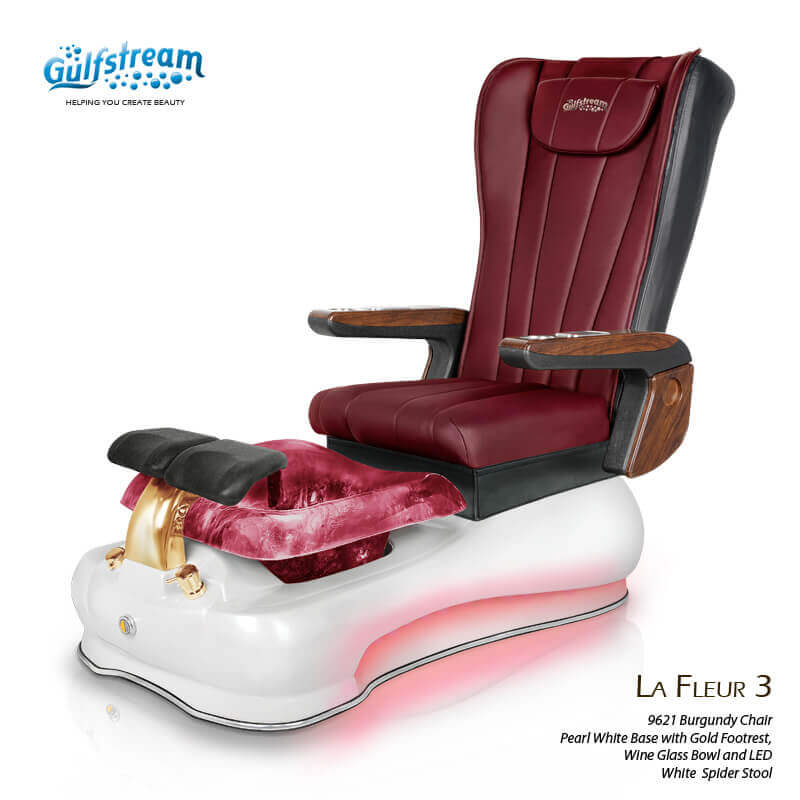 La Fleur 3 Deluxe Pedicure Chair