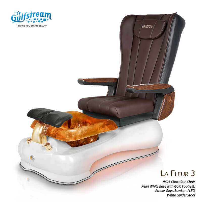La Fleur 3 Deluxe Pedicure Chair