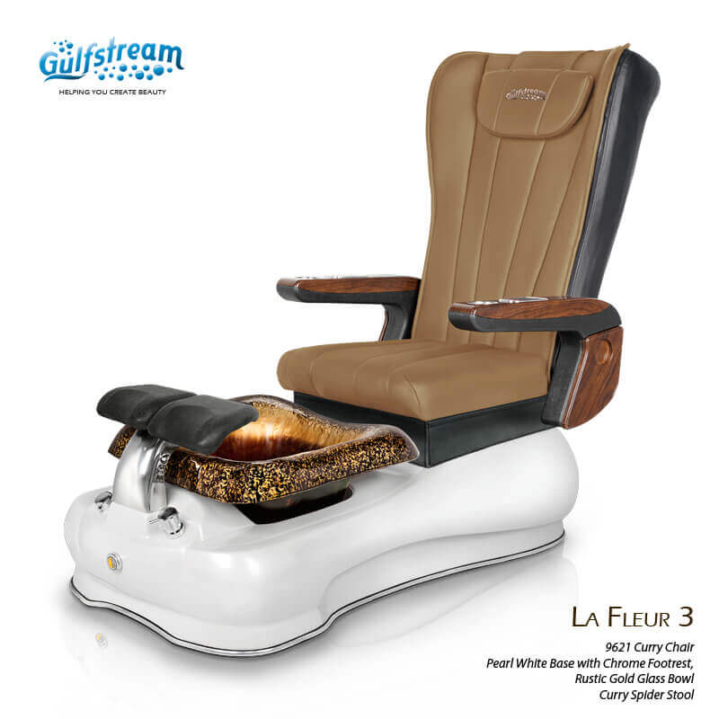 La Fleur 3 Deluxe Pedicure Chair