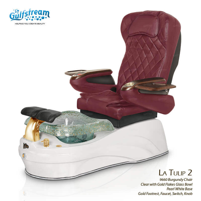 La Tulip 2 Deluxe Pedicure Chair