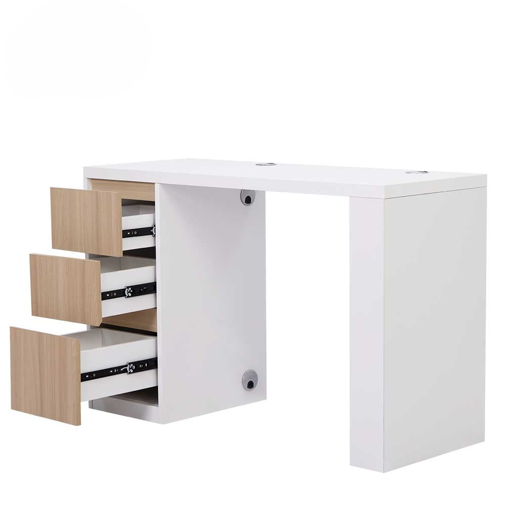 Aurora Luxe Wooden Manicure Table