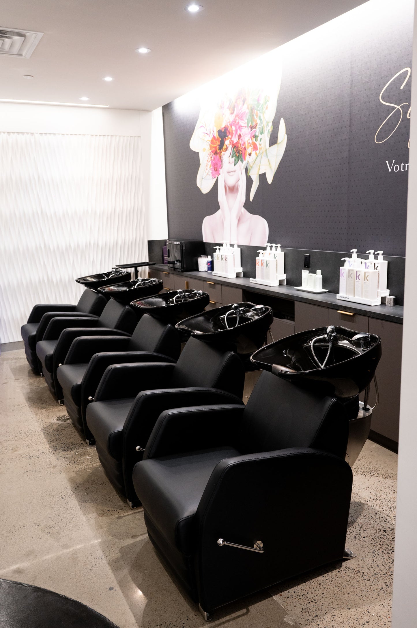 Lounge Shampoo Backwash Unit