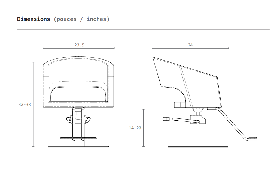 Relax Salon Styling Chair
