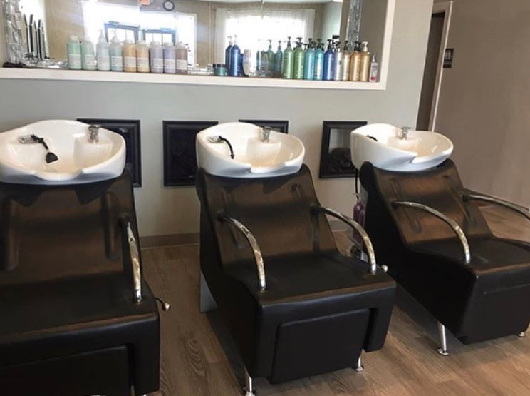 Storm Shampoo Backwash Unit (Chrome Armrests)