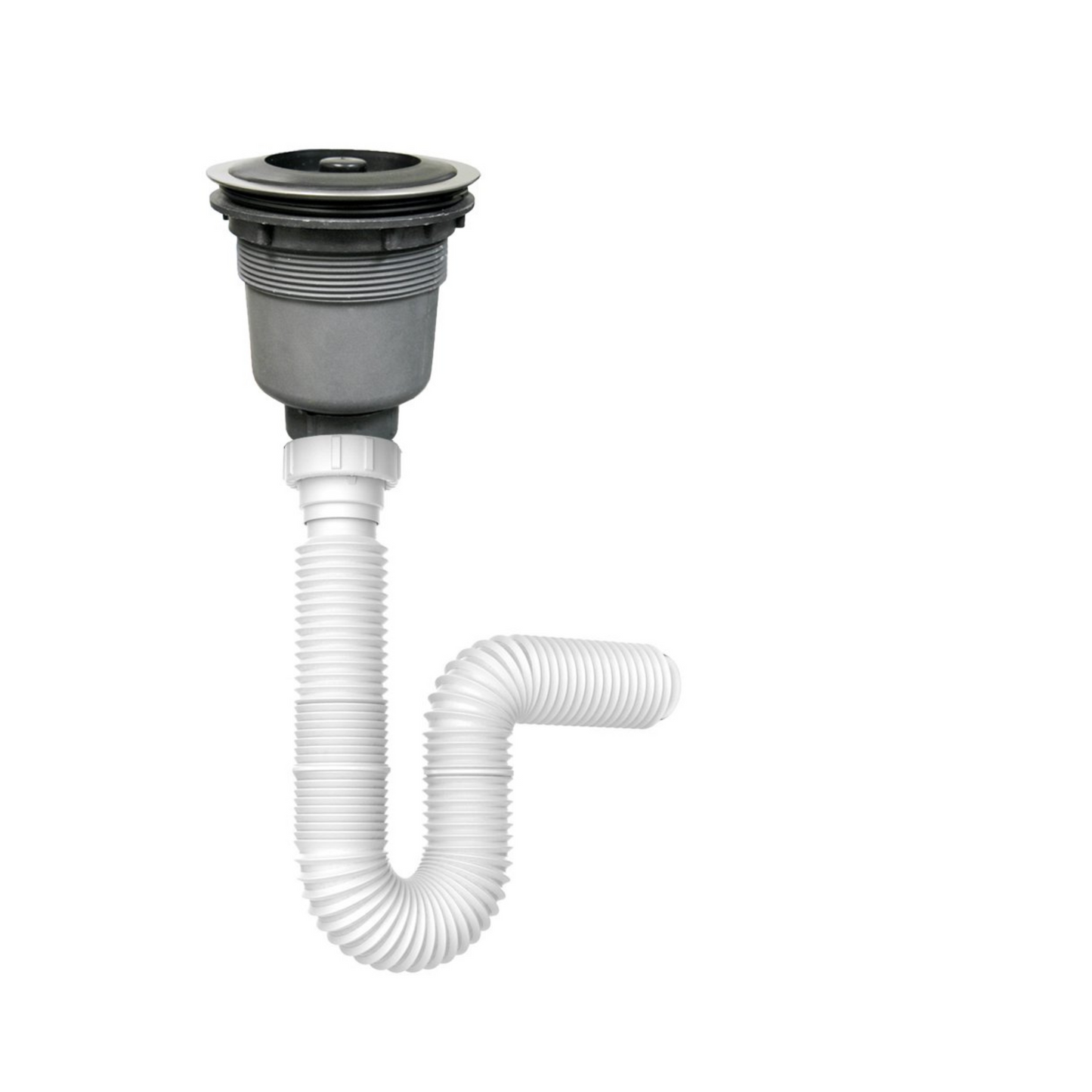 Salon Sink Drain Hose (White)