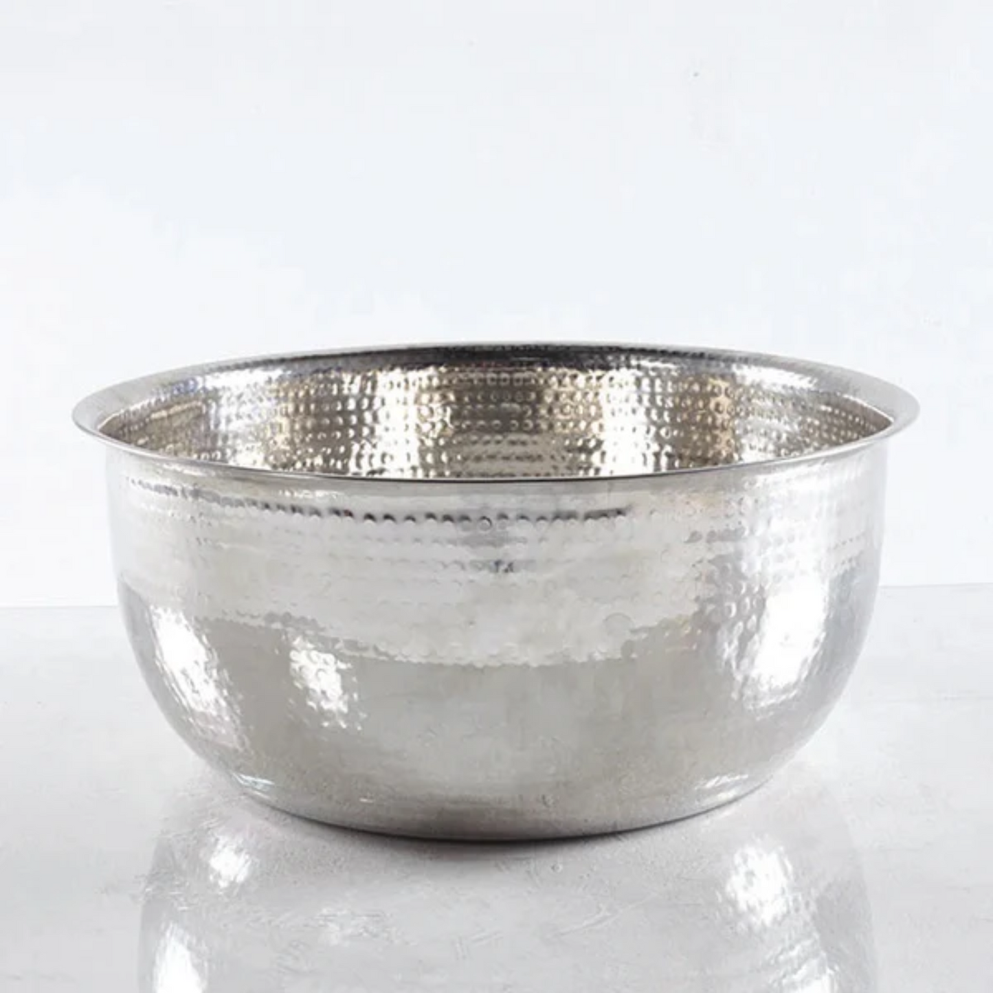 Hammered Stainless Steel Pedicure Bowl