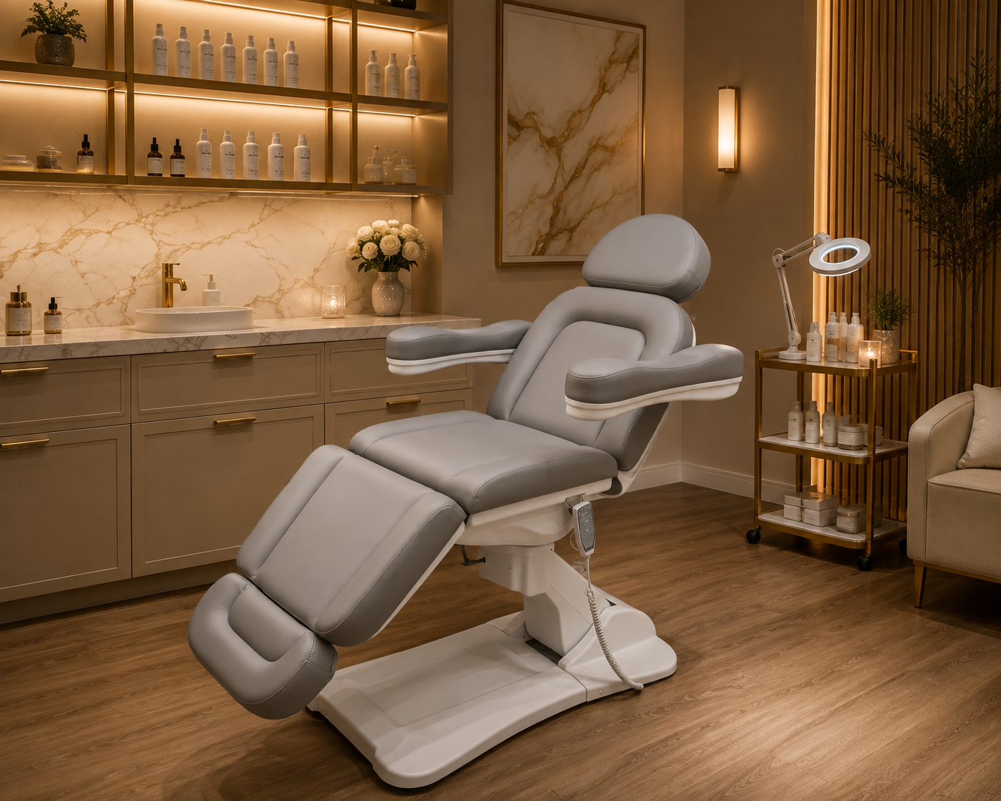 Maddux 4-Motor Electric Facial/Wax Bed