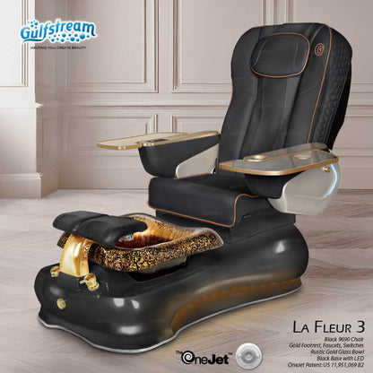 Gulfstream La Fleur 3 Pedicure Spa Chair
