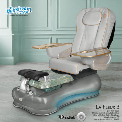 Gulfstream La Fleur 3 Pedicure Spa Chair
