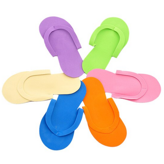 Disposable Pedicure Slippers (12 pairs/bag)