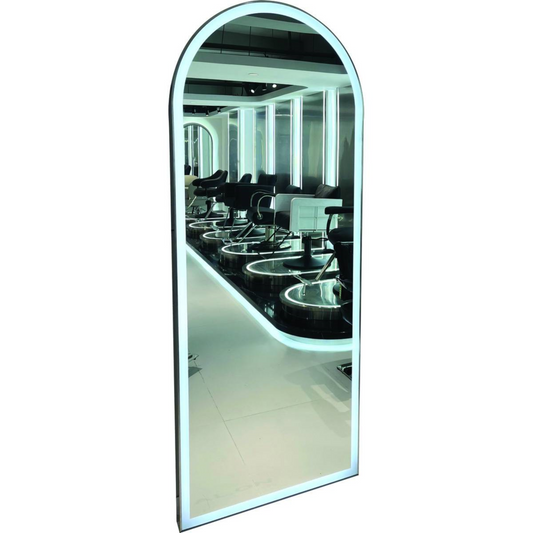 Jensen Wall-Mount LED Mirror (Silver)