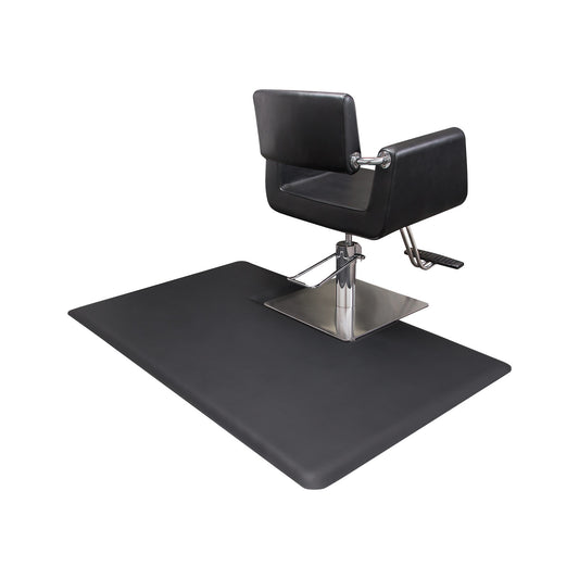 Anti Fatigue Salon Mat with Square Chair Indent